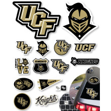 Adesivi UCF per regalo, bottiglia d'acqua per auto, laptop e telefono per tifosi di calcio e laureati dei Golden Knights (UCF Knights)