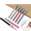 PTILSERY 5 Pcs Extensores de Lápis Aumentador de Comprimento Alumínio Prata 2