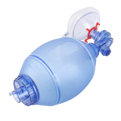 Handheld Resuscitator Manual Oxygen Device for Adult CPR 2