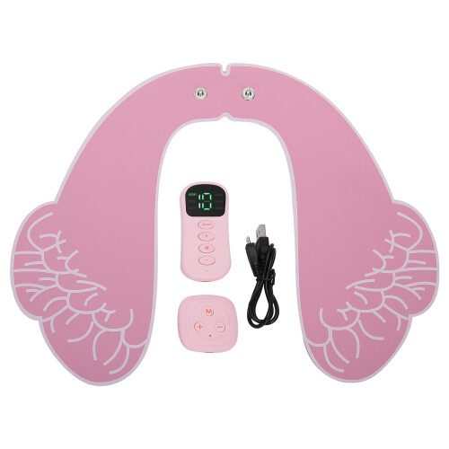 (Pink) Electric Hip Trainer Remote Butt Lifting Toner Red