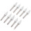 (406) 10x Zahnpolierfräser, Langsamläufer-Set, Grau 410 2