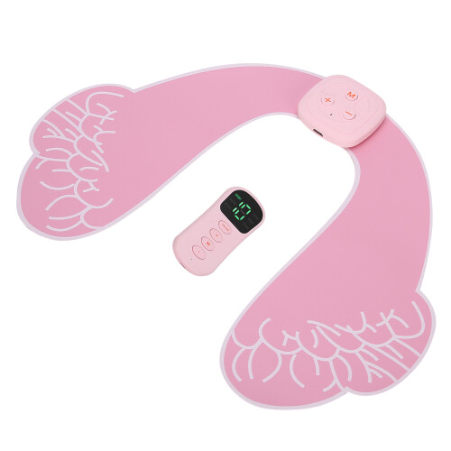 (Pink) Electric Hip Trainer Remote Butt Lifting Toner Red 2