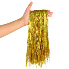 CCINEE 2000 Strands karcsonyi talmi jgcsapok 19,7"""" fnyes Mylar flis jgcsap karcsonyfa nnephez szletsnapi eskvoi partihoz fggo dekorci