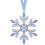 Swarovski Gema Feiertagsornament Blau 1