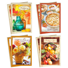 Hallmark Thanksgiving Cards Sortiment Giv Tak (8 kort med konvolutter)