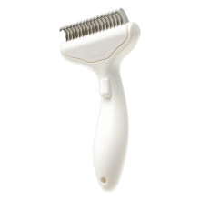 Pet Detangling Comb Curved Detangling Grooming Tool Metal Deshedding Brush For Cats And Dogs