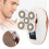 (White) Waterproof Rechargeable Electric Shaver Trimmer 5