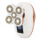 (White) Waterproof Rechargeable Electric Shaver Trimmer 3