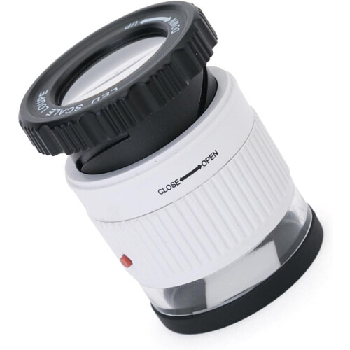 Portable Magnifier Glass With Scale Function, Lightweight Handheld Magnifier Lens For Precise Detail Observation 2