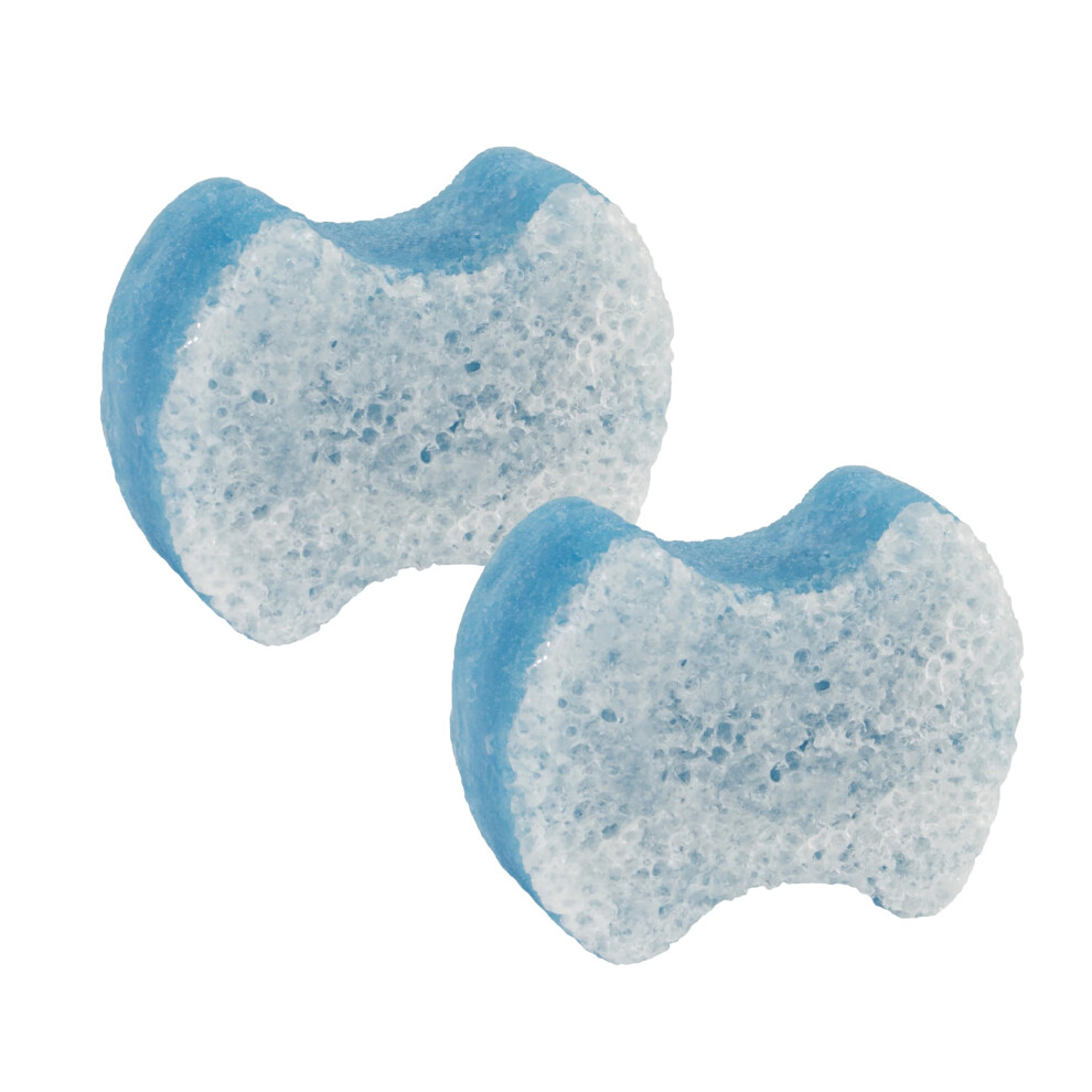 Spongeables Spongables Pedi Scrub Foot Exfoliating 20+ Wash Sponge Clean & Fresh 2 Count