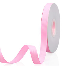 Nastro in grosgrain a doppia faccia, colore rosa pesca, 5/8"" x 50 metri, continuo, per confezioni regalo, decorazioni per feste di matrimonio, fi