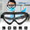 X400 Schutzbrille Anti-Beschlag Winddicht Transparent 3
