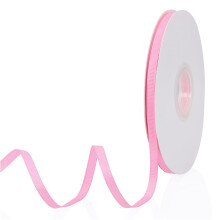Fita de Grosgrain Rosa Pêssego 1/4" X 50 Jardas para Embalagem de Presentes, Casamentos, Festas, Artesanato