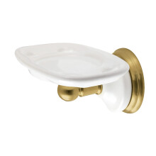 Kingston Brass BA1116BB Porte-brosse dents et gobelet victorien en laiton bross