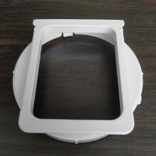 Portable AC Exhaust Hose Interface Connector, 15 Cm Diameter, Casement Use, Model 3, Vent Hose Adapter
