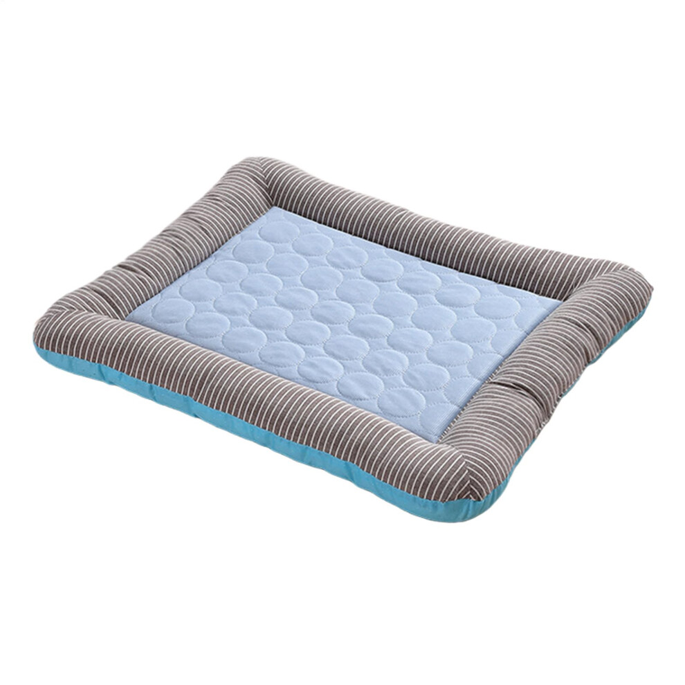 Cooling Bed for Cats Ice Pad Sleeping Mats Wear-Resistant For Medium Size Cats, Dogs, Hamsters, Rabbits, Puppies Blue-image-OPC-PMMJFGZ-NEW
