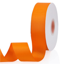 Oranssi 1-1/2"""" X 50 jaardia yksivrinen kaksipuolinen Grosgrain-nauha lahjoihin kritn hjuhlat askartelut hiukset rusetit kukat kodin tee-se-it