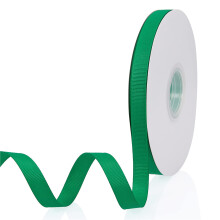 Nastro in grosgrain a doppia faccia verde 1/2"" X 50 metri per confezioni regalo, artigianato per feste di matrimonio, fiocchi per capelli, fiori,