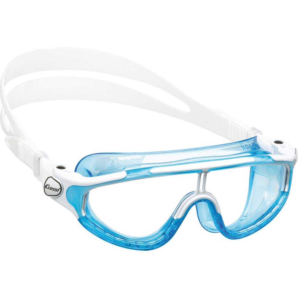 Cressi Kid's Baloo Swim Goggle Mask, Made in Italy, 2/7 Years
