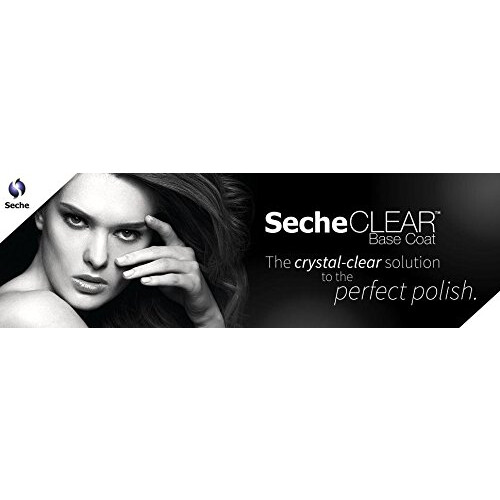 Kit Profissional Seche Clear, Base Transparente para Verniz, 16 oz e 4 Recargas de 0.5 oz 1