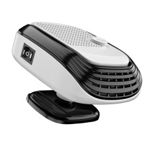 Car Heater 24V 150W Portable Campervan White Plug Cigarette Lighter Winter Heating And Cooling Compatible With 24V Cars