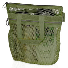 Saco de Duche em Rede DV Lifestyle 10.2x9.9'' Caddy Rápido com Zíper e 2 Bolsos