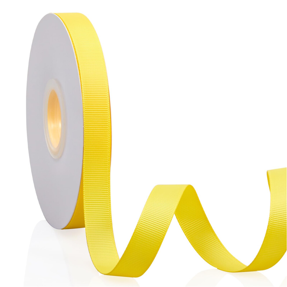 Lut 5/8"""" X 50 Yardu Jednobarevn Oboustrann Grogrnov Stuha Na Drky Balen Drku Remesln Vrobky Na Svatbu Male Do Vlasu Kvetiny Domc Diy D-image