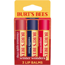 Set de Bálsamo Labial Burt's Bees, Regalos de Navidad, 3 Tubos