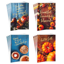 Hallmark Thanksgiving-kort-sortiment Hej efter?r (16 forskellige s?sonbestemte og tomme kort med konvolutter)