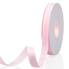 Baby Roze 5/8"" X 50 Yards Continu Effen Kleur Dubbelzijdig Grosgrain Lint voor Geschenken Inpakken Bruiloft Feest Ambachten Haarelastiekjes Bloemen T