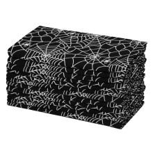 COTTON CRAFT Toalhas de Pano de Algodão - Conjunto de 12 Multicolorido Estampado - Resistentes Laváveis Reutilizáveis