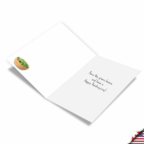 NobleWorks 12 Cartões Humorísticos de Ação de Graças com Envelopes 5 x 7 Polegadas 1