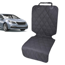 Dog Front Seat Protector Universal Fit Non-Slip Scratch-Resistant Front Seat Cushion Cover Machine Washable Car Interior