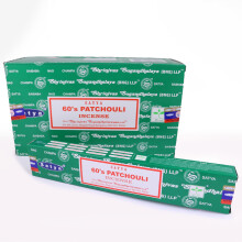 Nag Champa r?gelsespindepakker - H?ndrullet og ikke-giftig - Perfekt til meditation og yoga - Gavepakke med duft til hjemmet - 15 g s?t med 12 pa