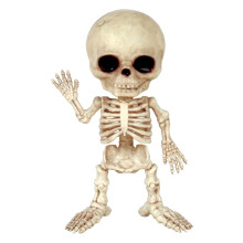 Figurino Esqueleto Crazy Bonez para Decoração de Halloween, 7"