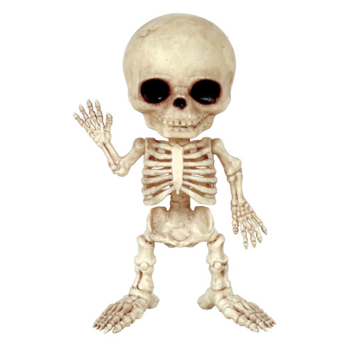 Crazy Bonez Halloween skelet figur til indend?rs udend?rs dekoration 7""""