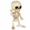 Crazy Bonez Halloween skelet figur til indend?rs udend?rs dekoration 7"""" 5