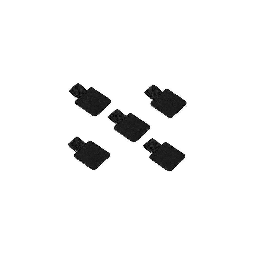 5 Pcs Black and Practical Pen Holder Self-Adhesive Loop Design Notebook Journals Calendars Accessories Pencil Holders and Pen Holders-image-OPC-PMMJJWV-NEW