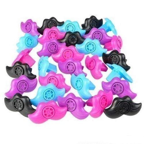 Mustache Lip Whistle Assorted Pakke med 48 billeder 1