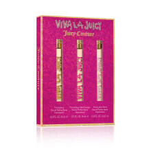Juicy Couture Viva La Juicy Eau de Parfum 3 rszes illat ajndk Se hrom spray tollat ??tartalmaz noi parfmk - Virgos s des utazsi mret 0,33