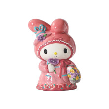 My Melody in Western Prairie Dresses Figurine 4.625"""" L x 3.5"""" B x 6.25"""" H Skapad av Blue Sky Clayworks