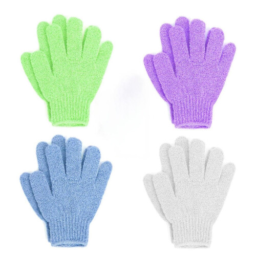 Guantes de Baρo Exfoliantes Pack de 4