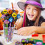 JOYIN 108PCS Crayons d'Halloween avec Gomme, Set de Papeterie Coloré 5