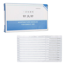 (0.25 x 60) 100pcs Disposable Sterile Acupuncture Needles 0.25x60