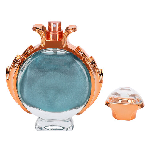 (Style 3) Gold-Parfümflasche 90ml für Damen 2
