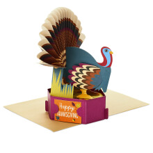 Cartão Pop-Up de Ação de Graças Hallmark (Peru)