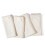 Conjunto de 4 Guardanapos de Algodão Natural Ramanta Home 20X20 Polegadas 1