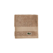 Lacoste Heritage 100% Supima pamut mosogatrongy homok 13"""" x 13"""" - nagyon nedvszv s gyorsan szrad prmium szuper puha frdolepedo frdoszobai