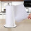 Suporte de Papel Toalha de Mesa, OBODING, Suporte Branco para Cozinha e Banheiro 5