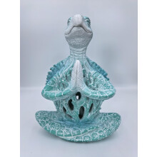 VVGIFTS Tengeri teknos meditcis jga dekorci Kert figura tengeri teknos meditl tengerparti tengerparti dekorcik Zen jga gyanta szobor otthon